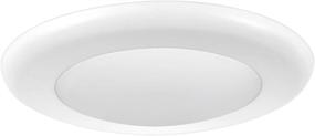 img 4 attached to 💡 OSTWIN 4 Inch LED Disk Light - Dimmable Recessed Lighting Fixture, White Finish - Low Profile Flush Mount Ceiling Light - 10W (65W Replacement) - 700 Lumens - 5000K Daylight - ETL Listed