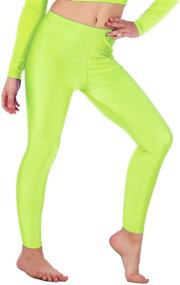 img 4 attached to Re Tech UK Girls Leggings: Enhance Your Active Lifestyle with Quality Girls' Clothing