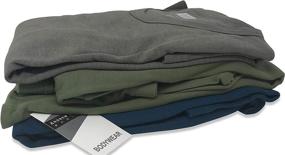 img 3 attached to Andrew Scott Men's Thermal Underwear Set - 2 Piece & 6 Piece Base Layer with Long Sleeve and Long Pants (1 & 3 Pack Mix and Match Options)