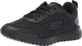 img 1 attached to 💼 Skechers Women's Slip-Resistant Lace Up Athletic Shoes for Food Service