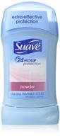 🌸 suave 24 hr protection anti-perspirant & deodorant invisible solid, powder (6 pack, 1.4 oz each) logo