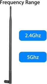 img 3 attached to 📶 Enhance Your Wi-Fi Performance with 1.3ft Dual Band Omni Directional Antenna for Wireless Network Devices