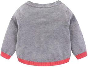 img 3 attached to 🌈 Adorable LittleSpring Boys' Rainbow Cardigan Sweater for All Seasons