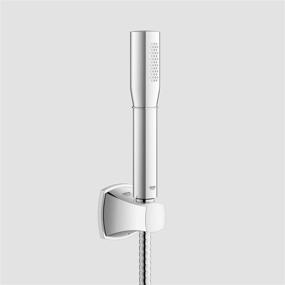 img 1 attached to GROHE Brauseset Rainshower Wandbrausehalter 27993000