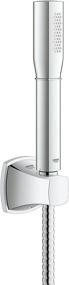 img 4 attached to GROHE Brauseset Rainshower Wandbrausehalter 27993000