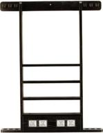 🎱 cuestix international stained wood pool cue wall rack with score counter - 6 cue capacity логотип