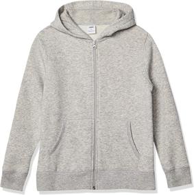 img 3 attached to 👕 Amazon Essentials Boys' Fleece Zip Up Hoodie: Fashionable Hoodies & Sweatshirts