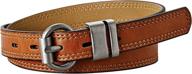 relic by fossil women's metal keeper pvc belt - fashionable and durable accessory for women logo