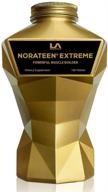 💪 la muscle norateen extreme - 1 month supply of 180 pills - daily muscle building testosterone booster, bulk supplement for muscle growth & strength, endurance stamina, vegan-friendly weight gainer logo