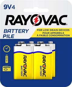 img 2 attached to 🔋 Rayovac Heavy Duty 9V Batteries (D1604-4TD): Reliable Power in a 4-Pack