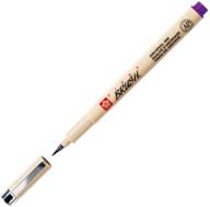 pigma brush pen color purple logo