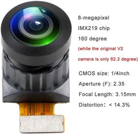 img 3 attached to 📷 MakerFocus Raspberry Pi Camera Module - 8MP Sensor, Wide Angle 160 Degree FoV, Compatible with Raspberry Pi Camera Board V2, Supports Video Recording and High Resolution Still Pictures