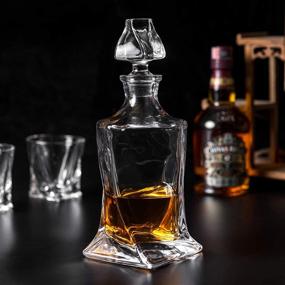 img 1 attached to 🥃 KANARS Luxury Whiskey Decanter Glasses