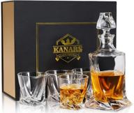 🥃 kanars luxury whiskey decanter glasses logo