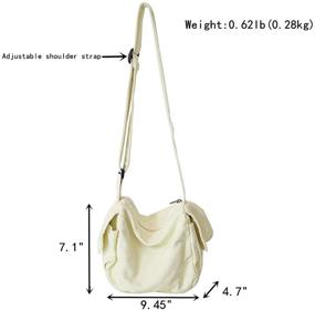 img 3 attached to ZZPLN Womens Crossbody Shoulder Shopping Women's Handbags & Wallets