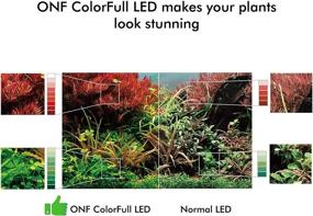 img 2 attached to 🌱 Enhance Plant Growth in Small Tanks with ONF Flat Nano Aquarium Light - Dimmable Full Spectrum LED for Under 10 Gallons Freshwater Tank