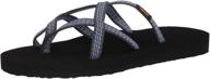 teva olowahu flip flop - elegant women's shoes for athletics and casual wear logo