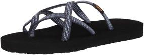 img 4 attached to Teva Olowahu Flip Flop - Elegant Women's Shoes for Athletics and Casual Wear