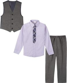 img 1 attached to Van Heusen 4 Piece Formal Boys' Clothing Set for Suits & Sport Coats