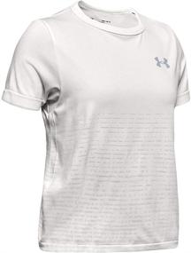 img 3 attached to Полное название товара будет: "Детская одежда Under Armour Infinity Short Sleeve Summit для активных девочек