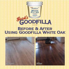 img 3 attached to Quick Drying White Water-Based Wood and Grain Filler - 8 oz by Goodfilla - Repairs, Patches, and Finishes - Replaces All Fillers and Putties - Paintable, Stainable, and Sandable