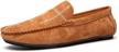 crloasn moccasins lightweight breathable soft soled men's shoes logo