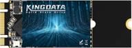 💾kingdata 120gb m.2 2260 ssd: высокопроизводительный встроенный твердотельный накопитель для настольных компьютеров, sata iii 6gb/s логотип