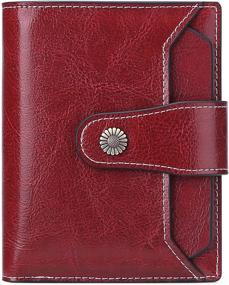 img 4 attached to FALAN MULE Genuine Leather Blocking Women's Handbags & Wallets in Wallets