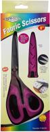 havel's sew creative: premium 8-inch sewing/quilting scissors with pink comfort grips logo