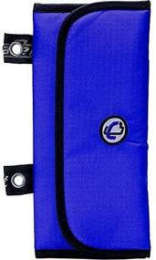 img 3 attached to 🔵 Чехол для карандашей Case-it с Velcro на 3 складки, синий PLP-04-BLU