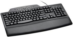 img 1 attached to 💻 Black Kensington Pro Fit Wired Comfort Keyboard (K72402US) - Enhancing Your Typing Experience