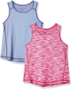 img 4 attached to Amazon Essentials: Little Heather Girls' Clothing - 2 Pack for Ultimate Comfort and Style