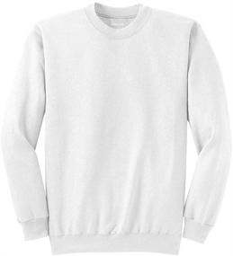 img 2 attached to 👕 Джоес США круглый воротник Свитшот S белый: Активная одежда для мальчиков в стиле и комфорте