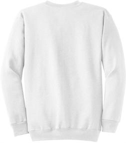img 1 attached to 👕 Джоес США круглый воротник Свитшот S белый: Активная одежда для мальчиков в стиле и комфорте