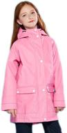 🧥 fashionable solocote fuchsia raincoat for boys: waterproof and windproof jackets & coats logo