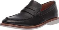 👞 clarks atticus loafer - black leather men's shoes: boost your style with timeless sophistication logo