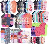 🎁 tobeinstyle kids' mystery pack: 12 pairs low cut ankle socks for boys and girls - unveil the surprise! logo