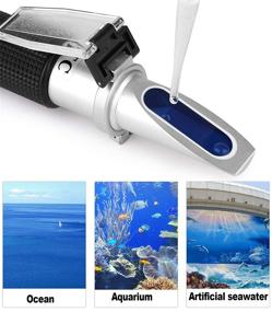 img 3 attached to 🐠 Fishkeeping Refractometer Hydrometer 1.000-1.070 Specific Gravity Scale