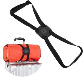 img 3 attached to Чемодан с ремнями для багажа Bungee Adjustable