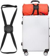 чемодан с ремнями для багажа bungee adjustable логотип