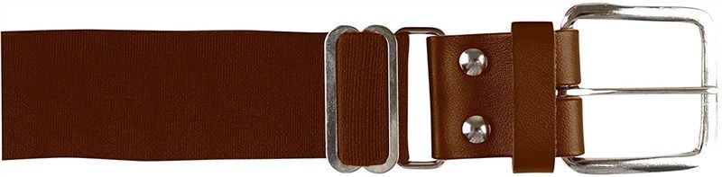 champro leather baseball belt black 로고
