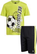 performance athletic boys' clothing sets exclusively for boys: perfect match! logo