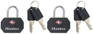 🔒 tsa accepted 4681tblk master lock padlock: enhancing security and convenience logo