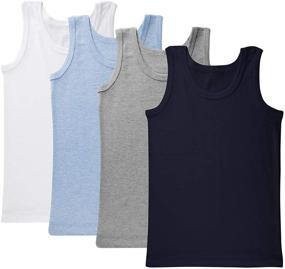 img 4 attached to Brix Toddler Boys Tank Tops: Trendy and Stylish Boys' Clothing for Every Occasion