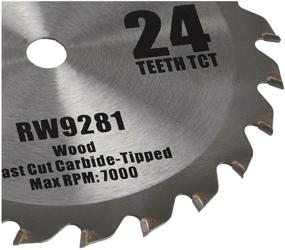 img 2 attached to Rockwell RW9281 Carbide Compact Circular