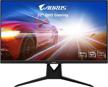🖥️ aorus fi32q-x 32-inch qhd ss ips gaming monitor with built-in kvm, 2560x1440 display, 240hz refresh rate, 1ms response time (gtg), 1x displayport 1.4, 2x hdmi 2.1, 3x usb 3.0, kvm+usb type-c, supports amd freesync premium logo