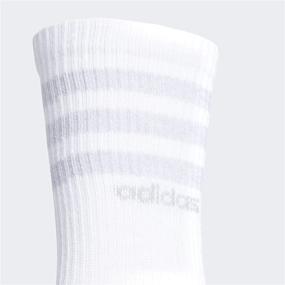 img 2 attached to 🧦 adidas Women's 3-stripe Crew Socks (Pack of 3)