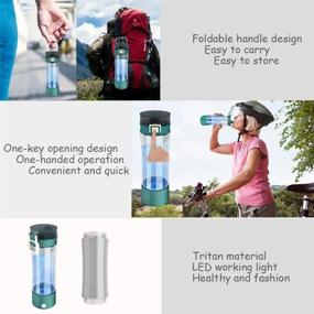 img 1 attached to 💧 GOSOIT Hydrogen Alkaline Water Bottle Maker Machine with Advanced SPE and PEM Technology – Produces Hydrogen up to 800-1200 PPB in a 500ML (17oz) Bottle