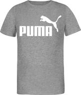 👕 puma boys' no. 1 logo t-shirt: stylish and quality apparel for boys logo