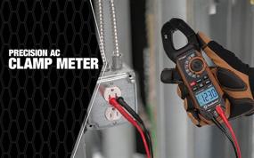 img 3 attached to 🔌 Southwire 65031640 Clamp Meter, 400A AC/DC 21530T - Black/Brown, Efficient Electrical Measurement Solution